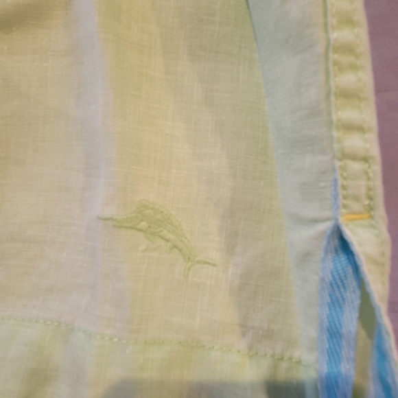 Tommy Bahama Mens Linen Shirt - Picture 5 of 5